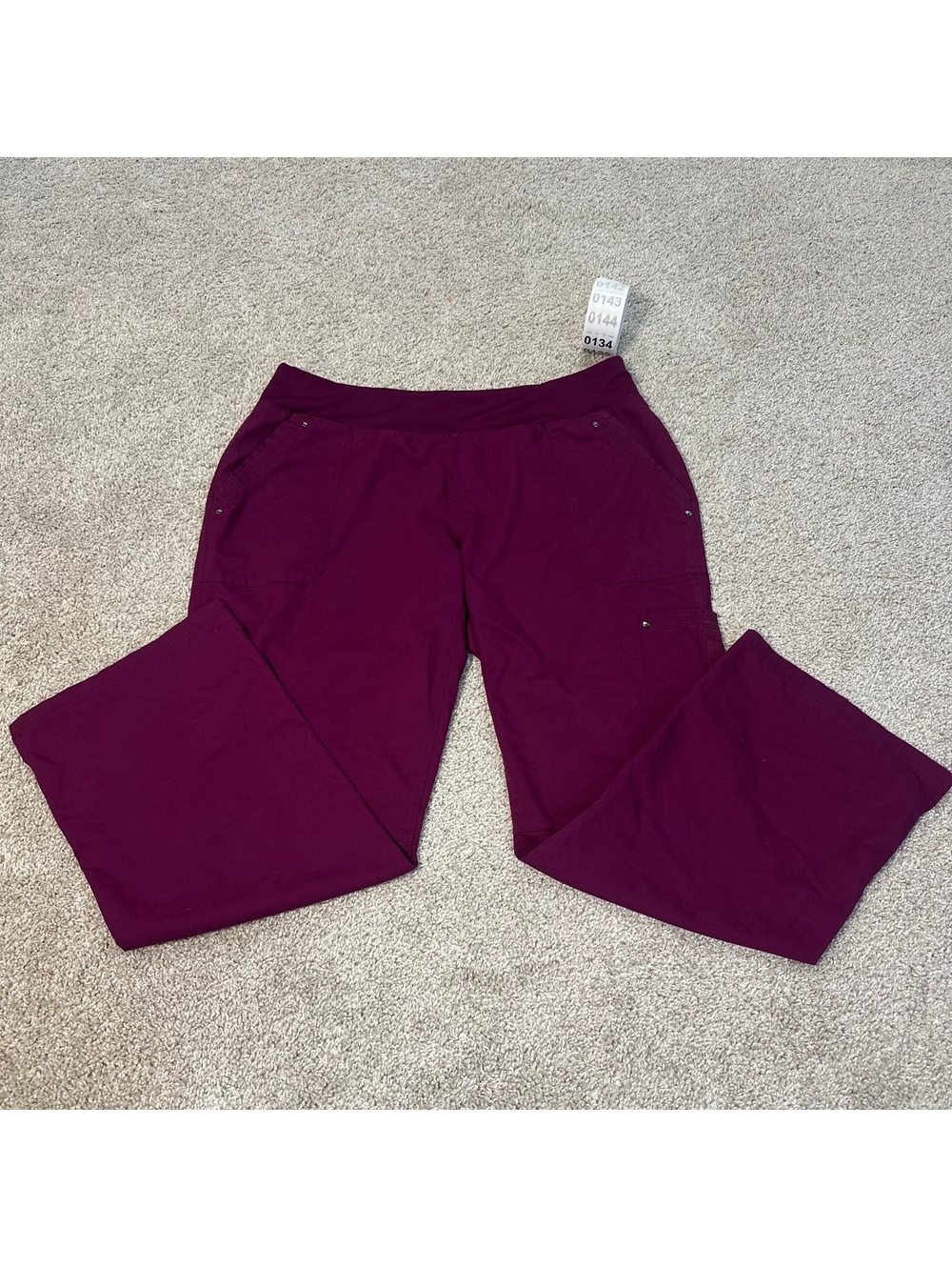 Purple Label Yoga burgundy pants
